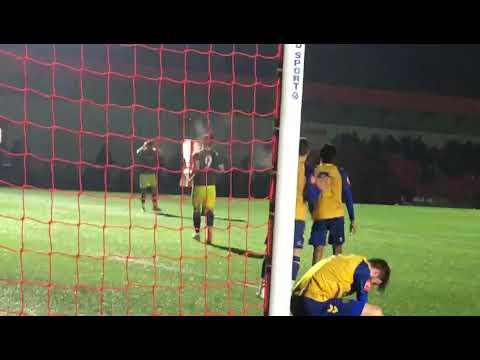 Charlie Edwards Goal - Hashtag United 1-1 Canvey Island, 28th November 2022