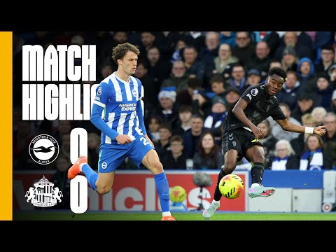 All Square At The Amex | Brighton 0 - 0 Sunderland AFC | Premier League Highlights