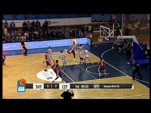 ABA Liga 2015/16, Round 11 match: Sutjeska - Crvena zvezda Telekom (23.11.2015)