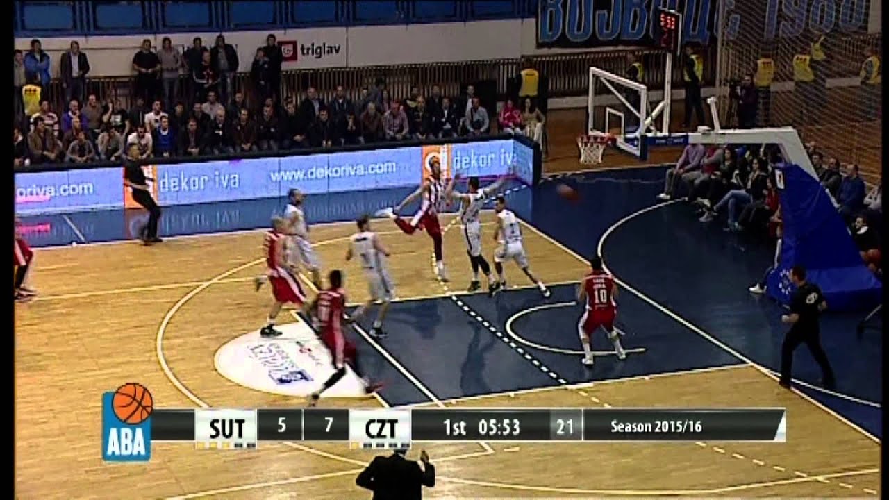 ABA Liga 2015/16, Round 11 match: Sutjeska - Crvena zvezda Telekom (23.11.2015)
