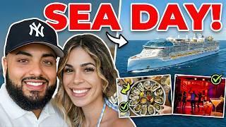 Star of the Seas FIRST Sea Day 🚢 | Basecamp Burgers, Oyster Shots & Boleros Night!