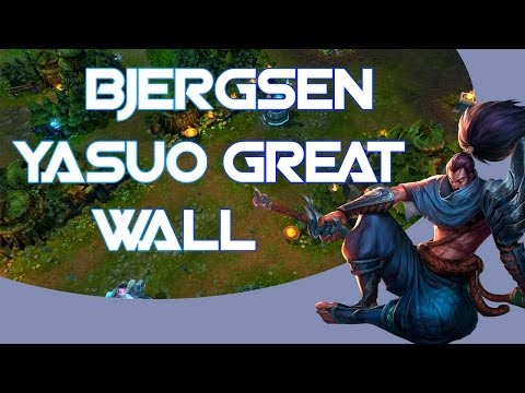 TSM Bjergsen Yasuo Wall Block Great Reaction time [Highlight]