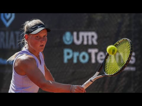 Anastasia Tikhonova has been knocked out of the Iasi Challenger!