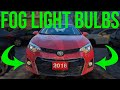 How to Replace Fog Light Bulbs - Toyota Corolla (2014-2018)