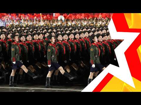 WOMEN'S TROOPS OF NORTH KOREA ★ Military Parade October 10, 2025