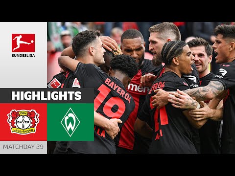 Bayer Leverkusen 5-0 SV Sport Verein Werder Bremen