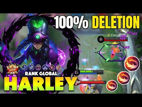90% Win Rate Harley supreme power [Top 3 Global] ~MLBB
