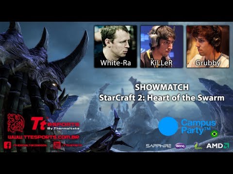 Showmatch - Grubby vs. White-RA - HotS (Campus Party 2013)
