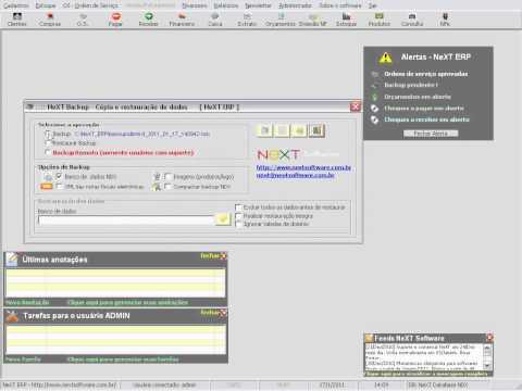 Backup e Restaura&ccedil;&atilde;o