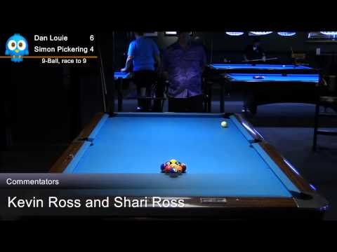 9-Ball Dan Louie vs. Simon Pickering