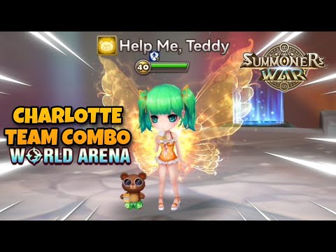 Charlotte Team Combo in World Arena Ep. 5 - Summoners War