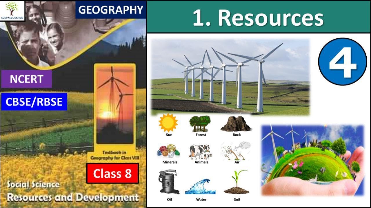 Resource Conservation - Chapter 1 Resources  Class 8 Geography  NCERT CBSE  - Part 4