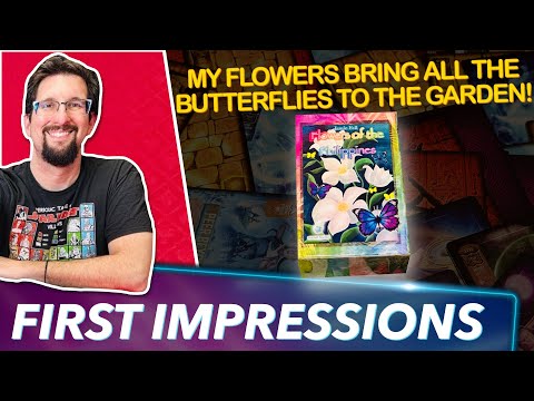 Flowers of the Philippines Card Game First Impression Review