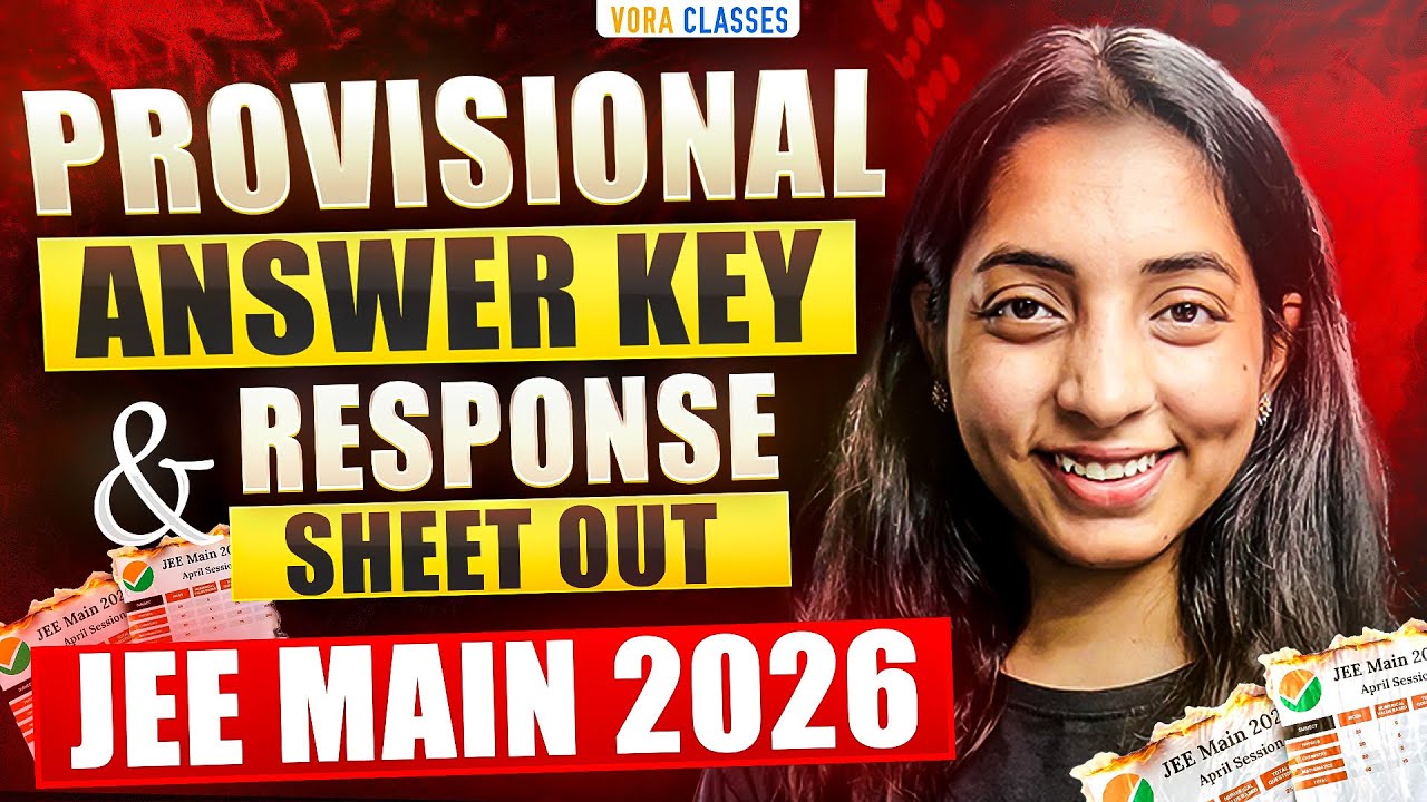 Answer key out 🔑 NTA official notification