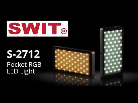 Swit S-2712 Pocket RGB Panel light