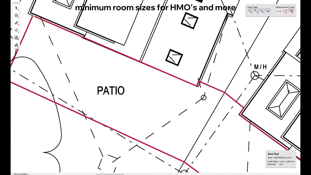 Part 5: Scaling from PDF basics, Scaling Areas from PDF - for UK Tradespeople