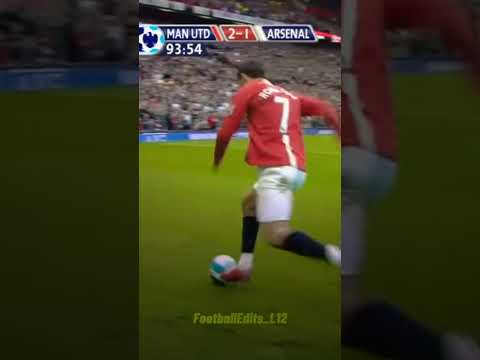 Ronaldo dribbling at man utd🤩
