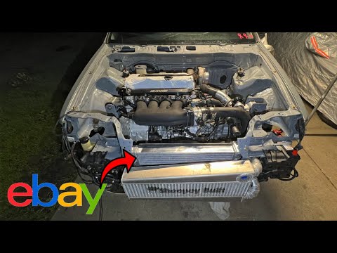BEST BUDGET Tucked Radiator On EBAY For Your Turbo Honda !!