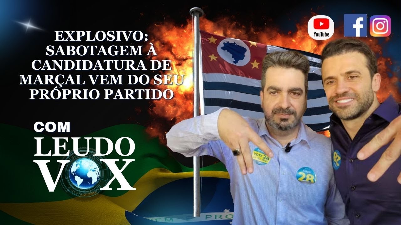 EXPLOSIVO:  SABOTAGEM À CANDIDATURA DE PABLO MARÇAL VEM DO SEU PRÓPRIO PARTIDO