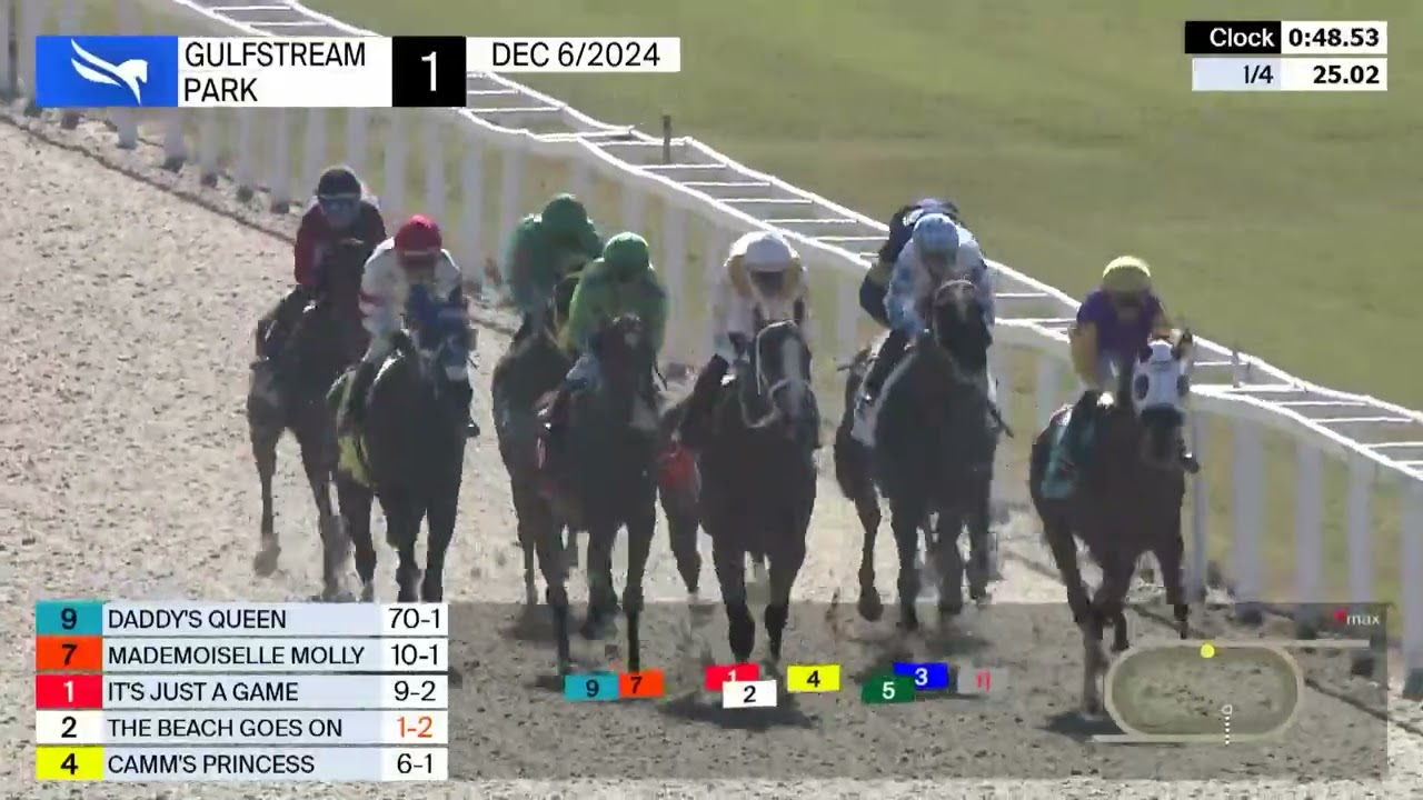 Gulfstream Park Carrera 1 - 6 de Diciembre 2024