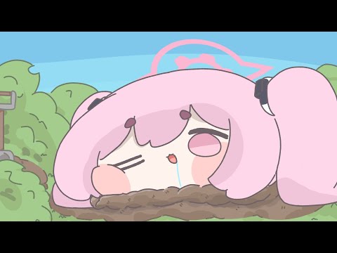 土に埋まったコユキ
