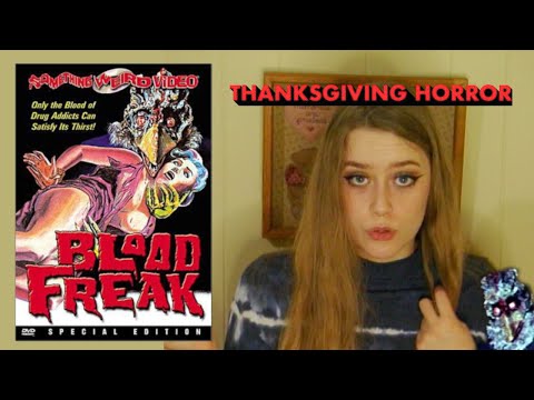 watching Blood Freak(1972) to cope with Thanksgiving depression