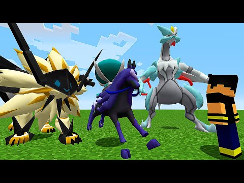 Qual Fusão de Pokémon Lendários devo Escolher no Minecraft Pixelmon?