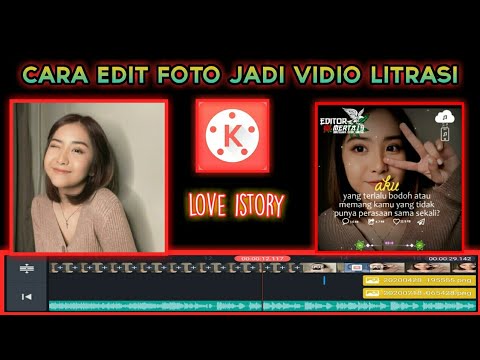 cara edit video literasi di kinemaster