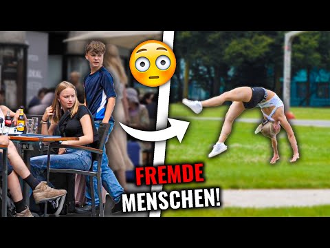 TURNEN NEBEN FREMDEN LEUTEN mit MERLE und TOM!😂😳 (witzig) - Itsmisabell