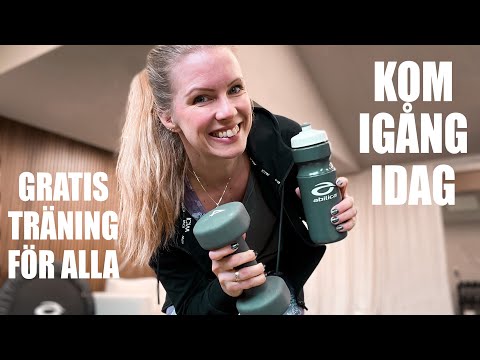 Gratis träningspass för hemmaträning - hos Sandra Friberg