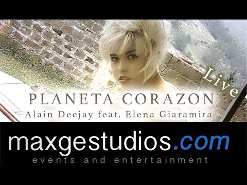 Alain Deejay Ft. Elena Giaramita - Planeta Corazon - ( Live Lollo Bar Genova )