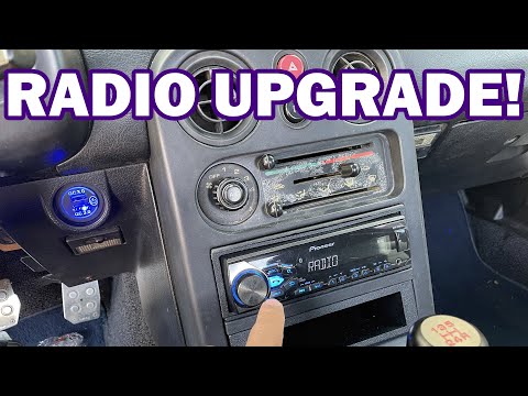 1990-1993 Miata Radio Install! Pioneer Radio Upgrade and Metra Dash Kit!