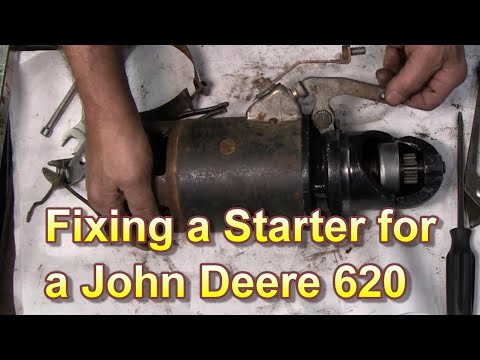Fixing a Starter for a John Deere 620 Tractor