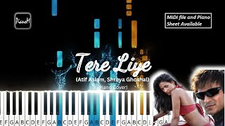 Download lagu Tere Liye | Prince | Atif Aslam, Shreya Ghoshal | Piano Cover | MIDI and Piano Sheet mp3