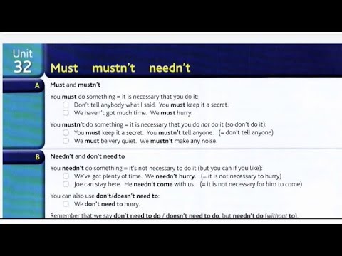 Murphy's Grammar Unit 32 | English Grammar in use by Raymond Murphy #englishwalestudents553