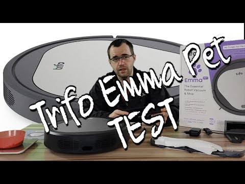 TRIFO Emma Pet Saugroboter, 3000Pa ,Smart Navigation, 600ml Staubbehälter, Roboterstaubsauger