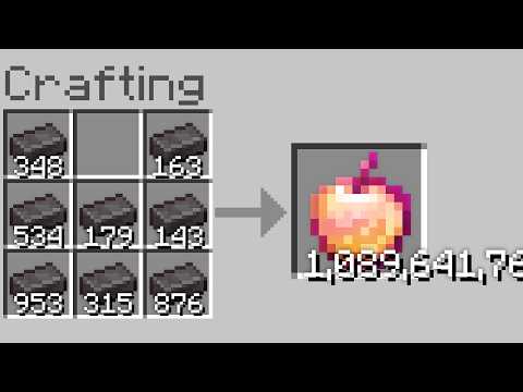 Minecraft but Crafts are Super Random...