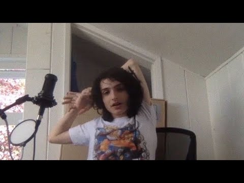 finn wolfhard being iconic on his livestream for 4 minutes straight
