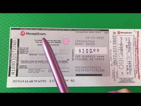 HOW TO FILL OUT a MONEYGRAM ORDER from WALMART // MONEY ORDER