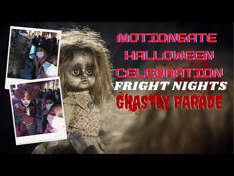 MOTIONGATE HALLOWEEN CELEBRATION  FRIGHT NIGHTS GHASTLY PARADE || READ DESCRIPTION