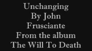 Unchanging By John Frusciante