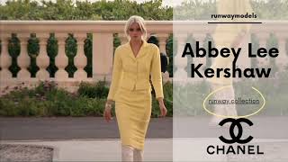 Abbey Lee Kershaw x CHANEL | Runway Collection