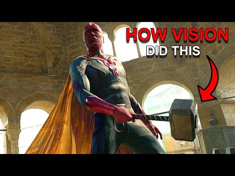 How Was Vision Able to Lift Mjolnir?