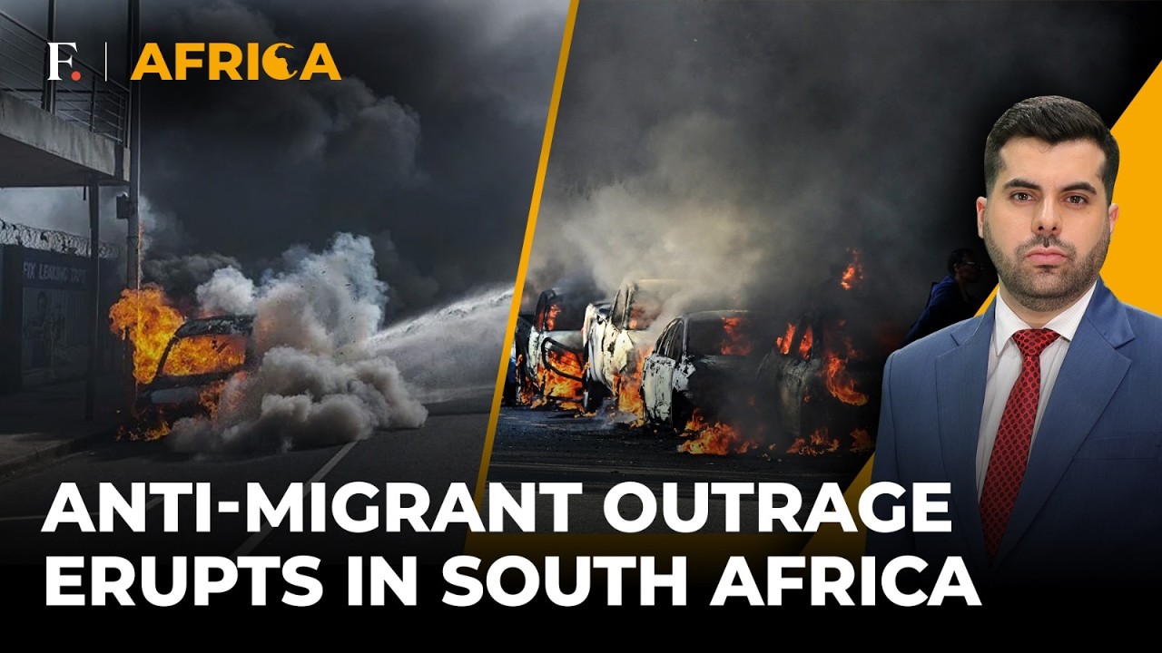 South Africa Anti-Migrant Violence: Cars Torched as Asylum Directive Stirs Unrest | Firstpost Africa