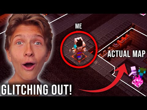 Suev - GLITCHING OUTSIDE THE MAP in Minecraft Dungeons!