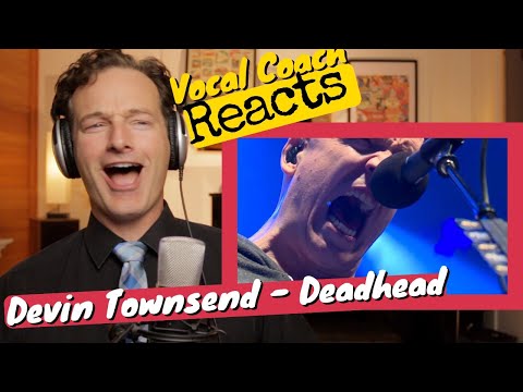 Vocal Coach REACTS - Devin Townsend 'Deadhead' (LIVE at Royal Albert Hall)