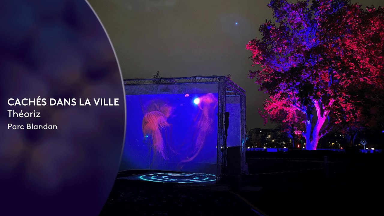 Fête des lumières de Lyon 2022 : caché dans la ville au parc Blandan