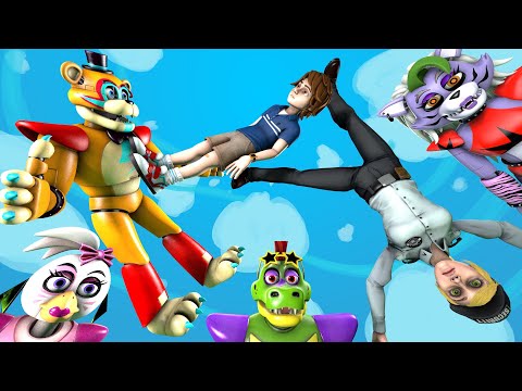 FNAF Security Breach: Epic Jumps & Ragdoll - GMOD ep.43