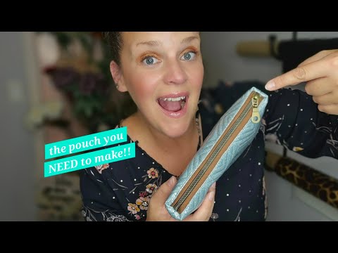 These Zipper Enclosures are EVERYTHING!!! Full Sewing Tutorial for the Unique Zipper Pouches 👝 ✨️