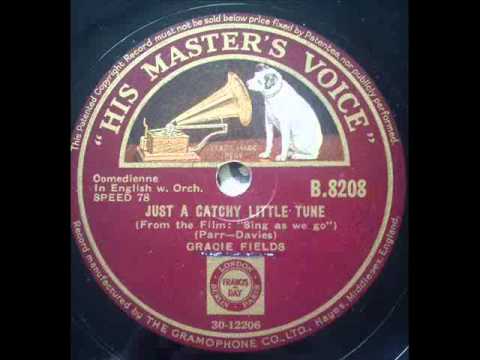GRACIE FIELDS - Just a catchy little tune - HMV B8208 DoGramofonuPL